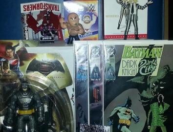 Batman and comic materials