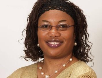 Headshot of smiling woman